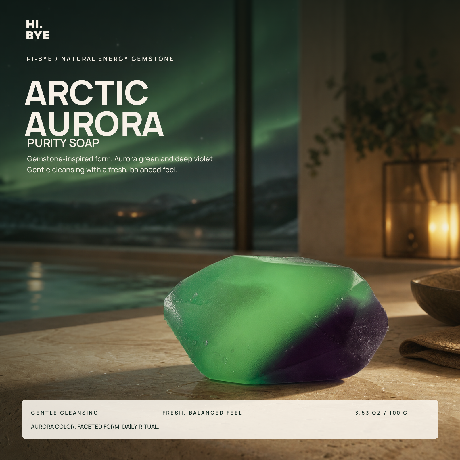 Hi-Bye Arctic Aurora Purity Soap 1