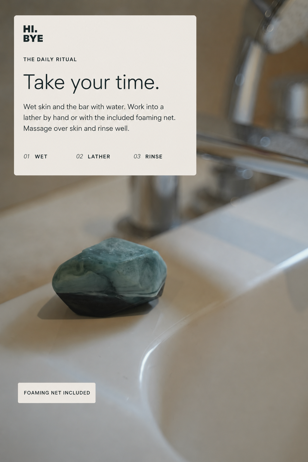 Hi-Bye Ocean Rock Cleansing Bar 5
